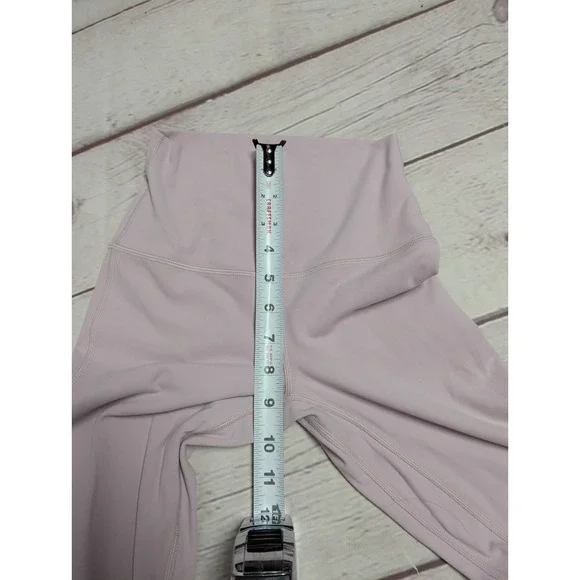 Lululemon Leggings Women 4 Pink Peony Align Pant High Rise Nulu Yoga W5CTCS  672 - Picture 4 of 6